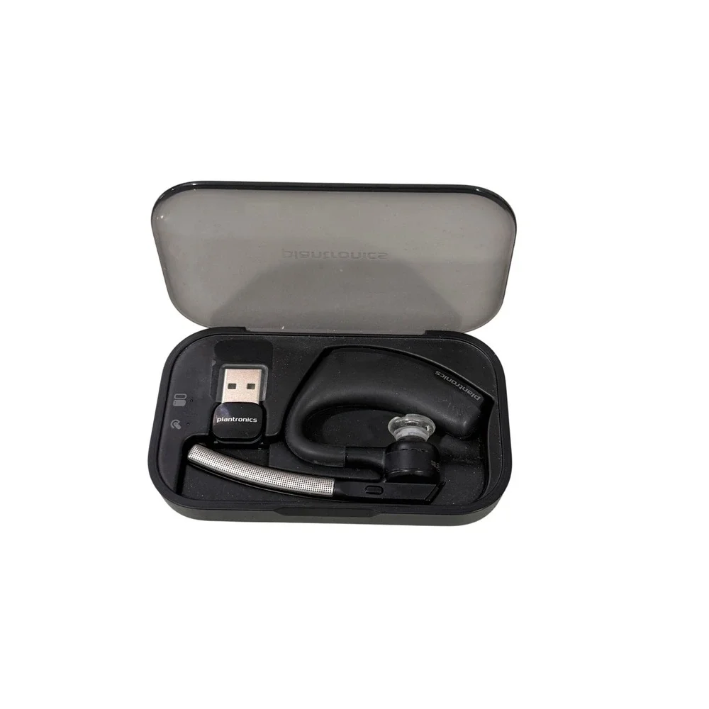 Plantronics Voyager Legend Bluetooth Headset with Charging Case and USB Dongle